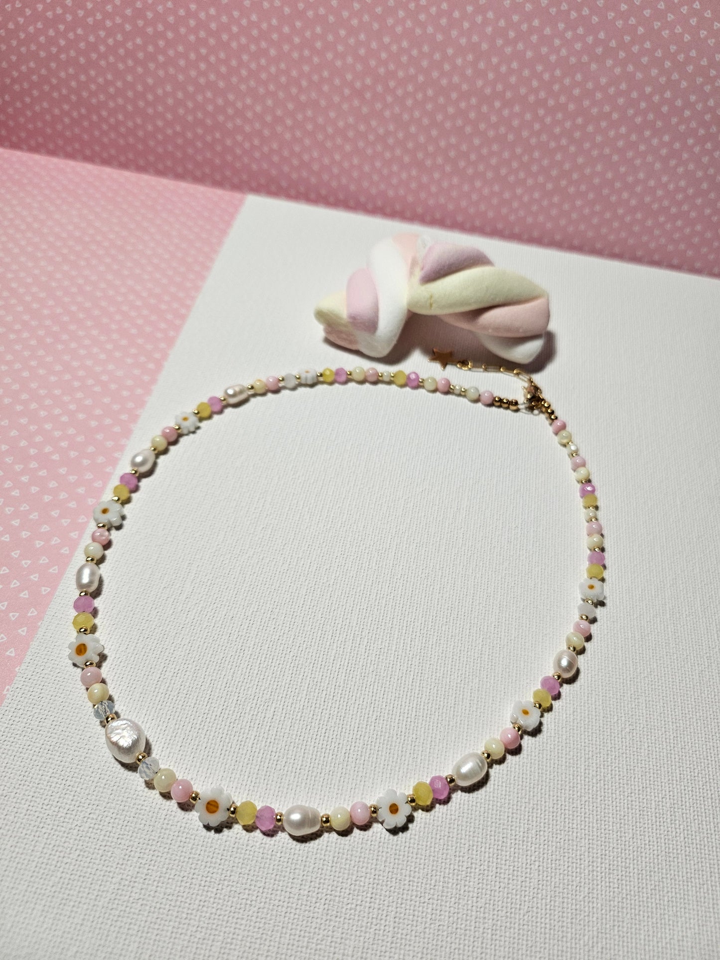 Marshmallow Necklace