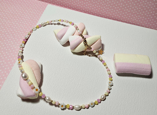 Marshmallow Necklace