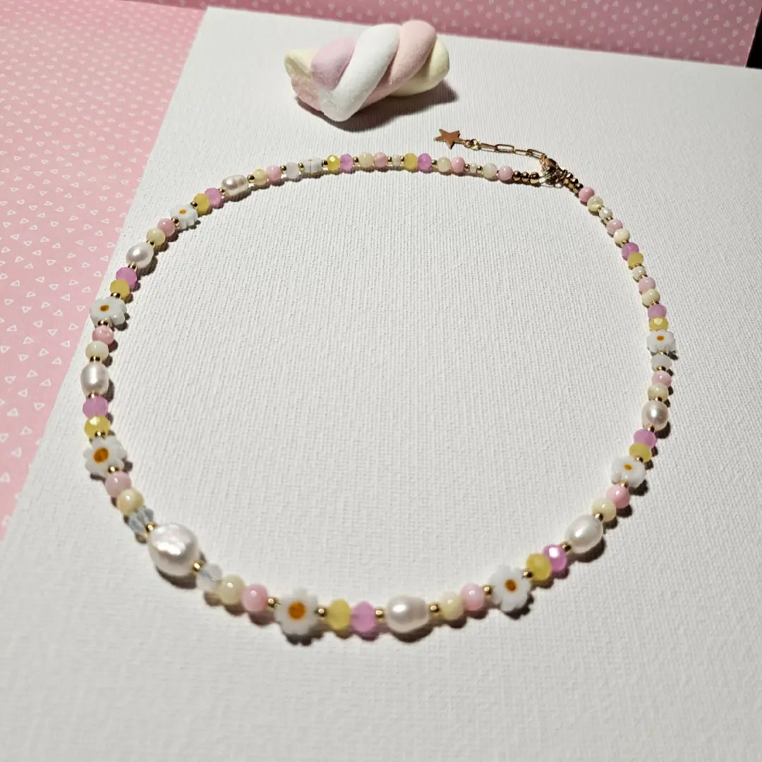 Marshmallow Necklace